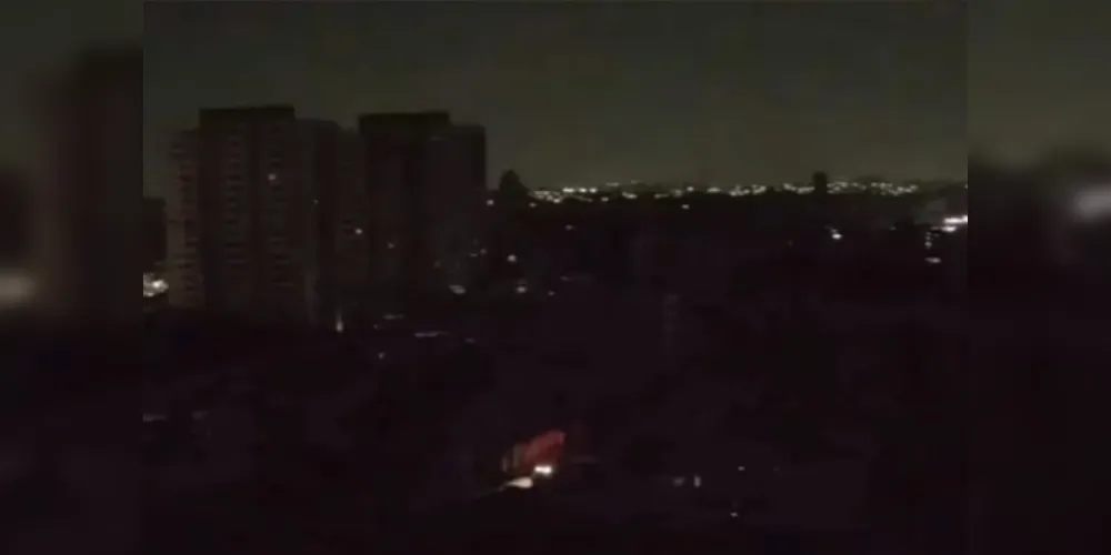 Apagão total durou cerca de 30 a 40 minutos