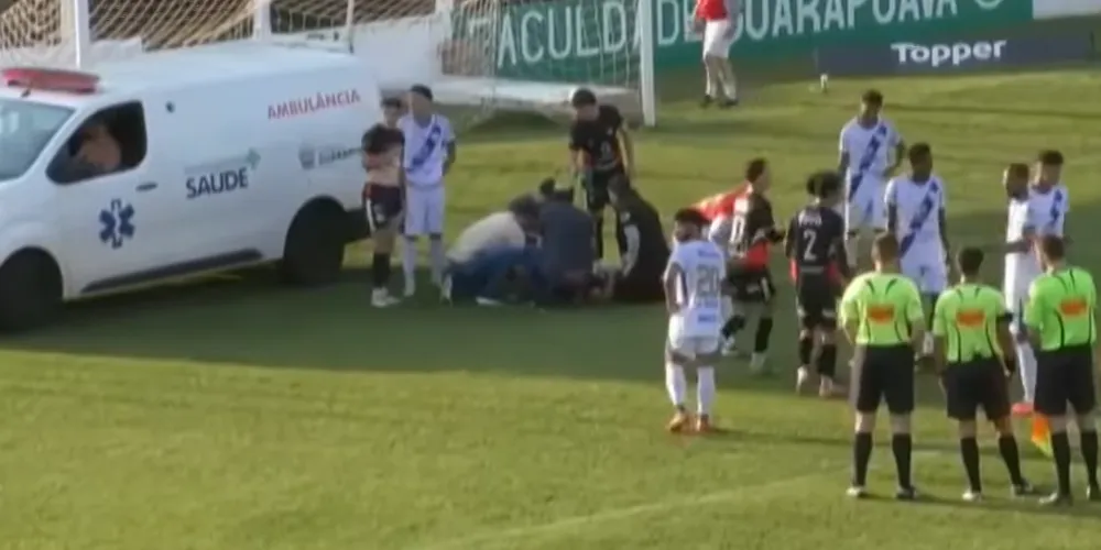 Um jogador foi xingado e outro agredido