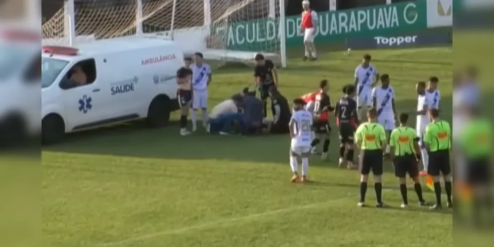 Um jogador foi xingado e outro agredido