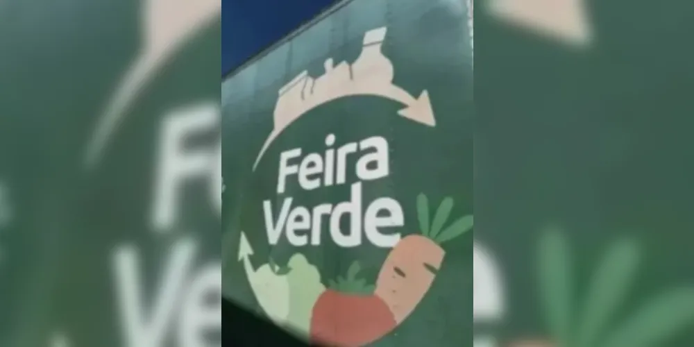 Equipes do Feira Verde estarão trocando recicláveis por frutas, verduras e legumes