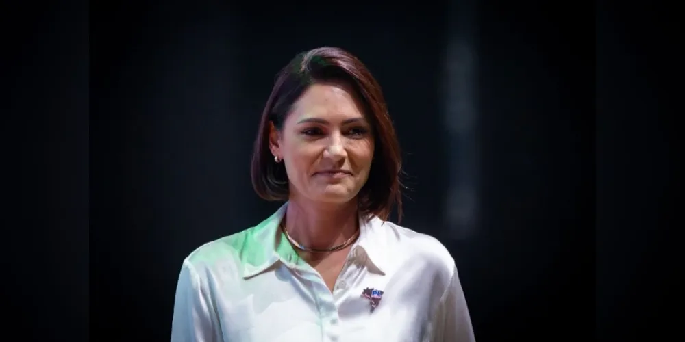 Ex-primeira-dama Michelle Bolsonaro