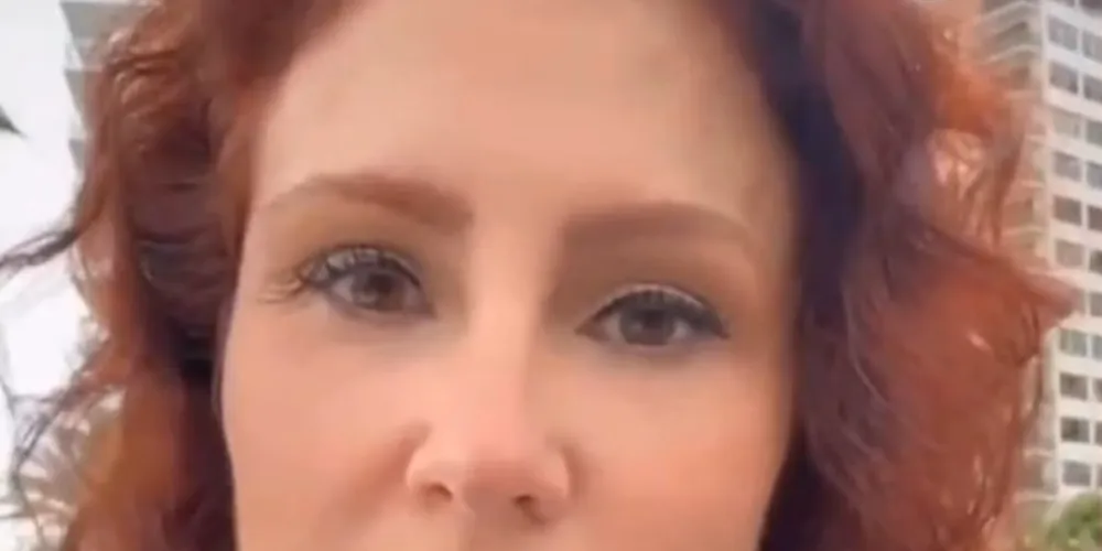 Deputada federal Carla Zambelli (PL-SP) em vídeo publicado nas redes socias