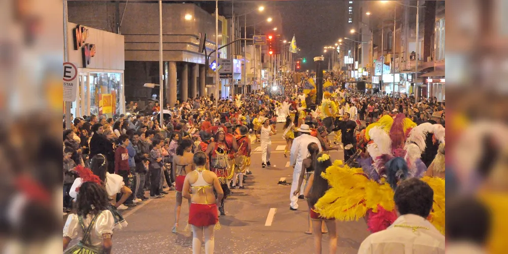 Carnaval está entre os produtos contemplados pelo edital