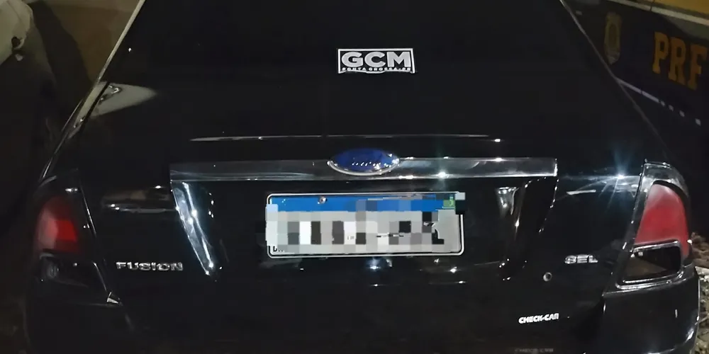 Carro havia sido sinalizado entre equipes da GCM com alerta de furto/roubo
