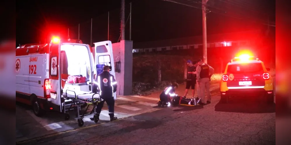 Situação ocorreu na rua Vicente Espósito; Samu esteve no local