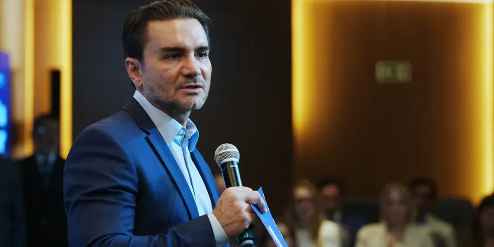 O ministro do Turismo, Celso Sabino