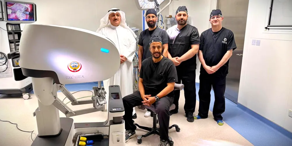 Equipamento foi operado no Hospital Jaber Surgery, no Kuwait