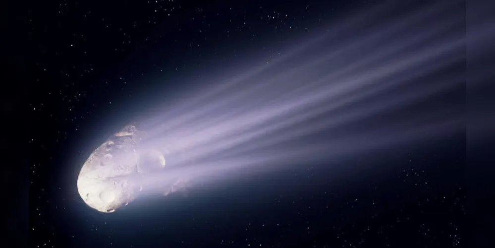 Cometa passando