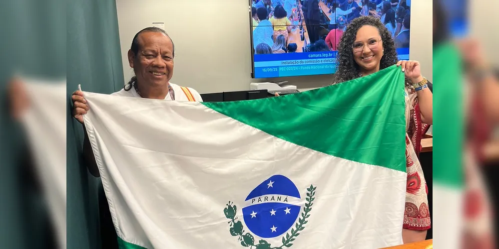 Os castrenses Liliane Cardoso e Vanderson Roberto Benítez foram selecionados como delegados para ajudar a representar o Paraná
