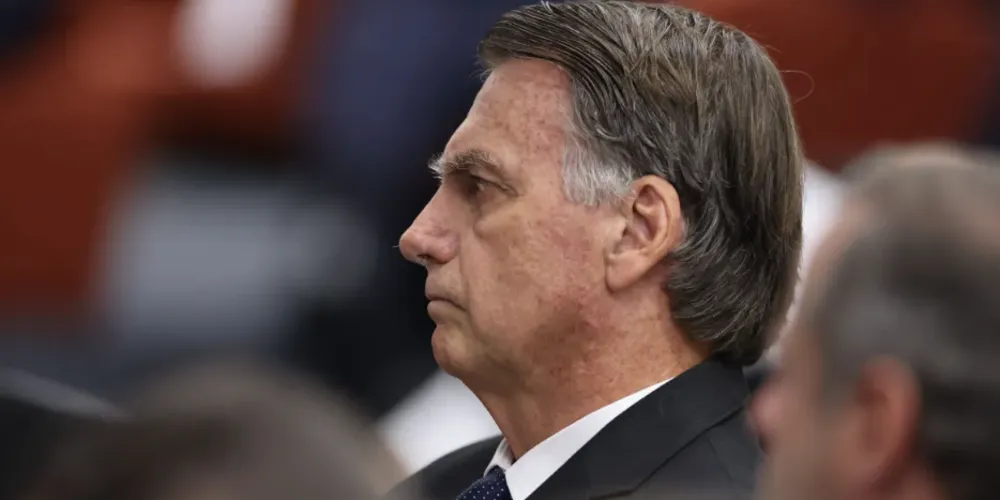 Ex-presidente Jair Bolsonaro.