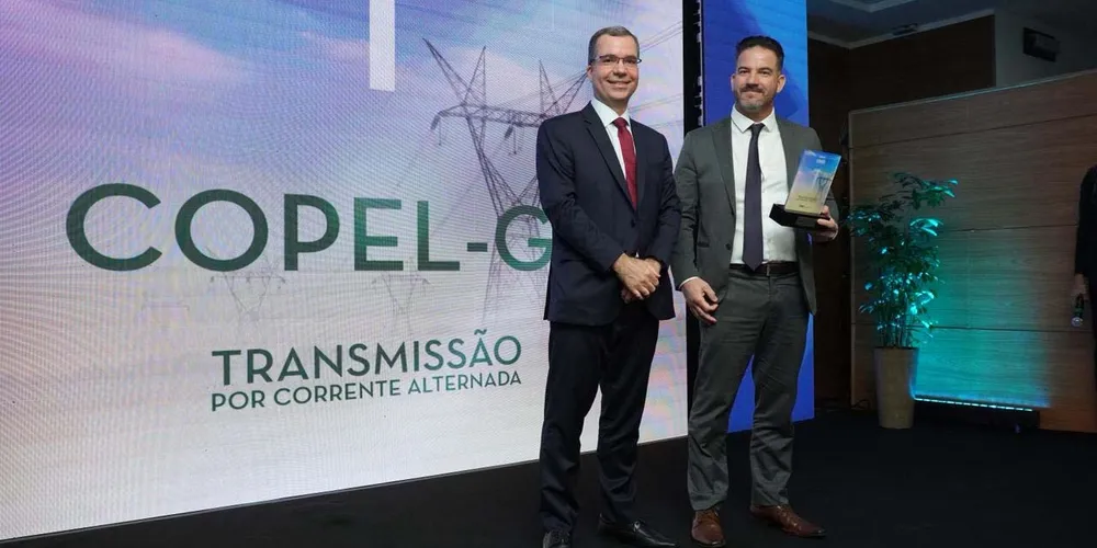 A companhia foi representada pelo diretor de Operação e Manutenção da Copel Geração e Transmissão, Marcos Paulo Boaventura Rezende