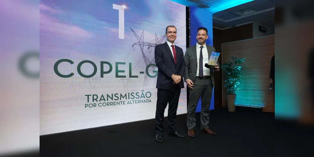 A companhia foi representada pelo diretor de Operação e Manutenção da Copel Geração e Transmissão, Marcos Paulo Boaventura Rezende