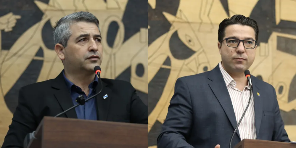 Os vereadores Pastor Ezequiel (DC) e Leandro Bianco (Republicanos) foram dois dos vereadores que aprovaram o PL