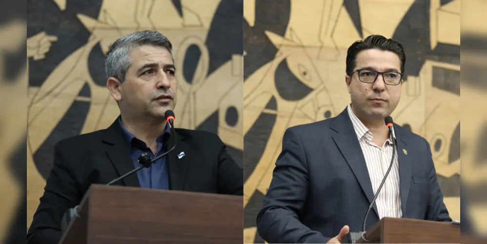 Os vereadores Pastor Ezequiel (DC) e Leandro Bianco (Republicanos) foram dois dos vereadores que aprovaram o PL