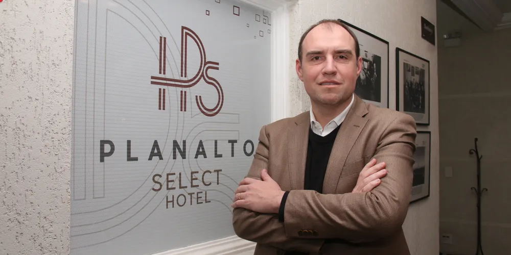 Daniel Wagner atua há mais de 25 anos no trade hoteleiro de Ponta Grossa.