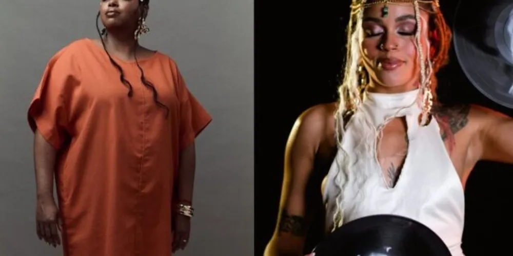 A tarde leva ao público uma experiência musical e é marcada pela diversidade sonora do encontro de duas potências femininas