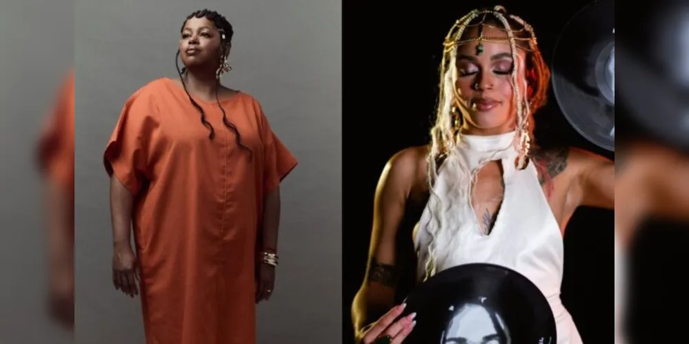A tarde leva ao público uma experiência musical e é marcada pela diversidade sonora do encontro de duas potências femininas