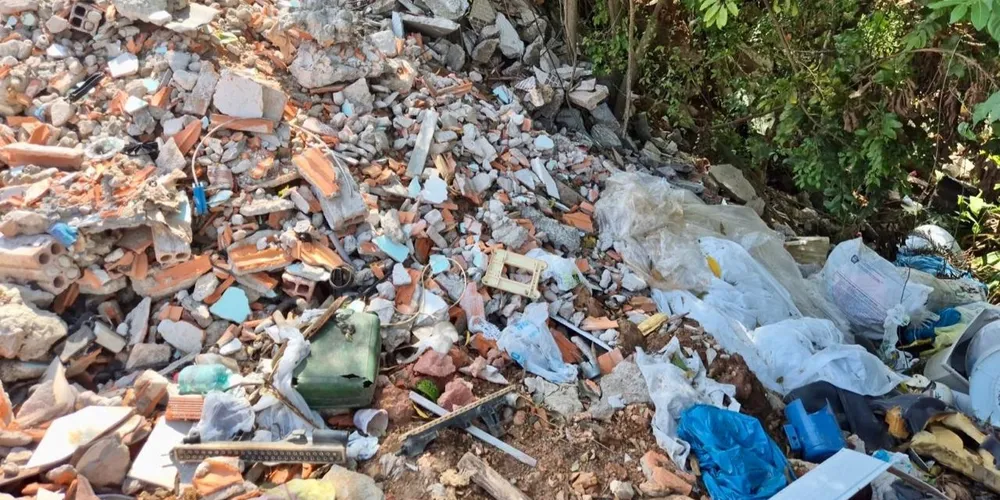 Imagem ilustrativa da imagem PM Ambiental constata descarte irregular de resíduos em Palmeira