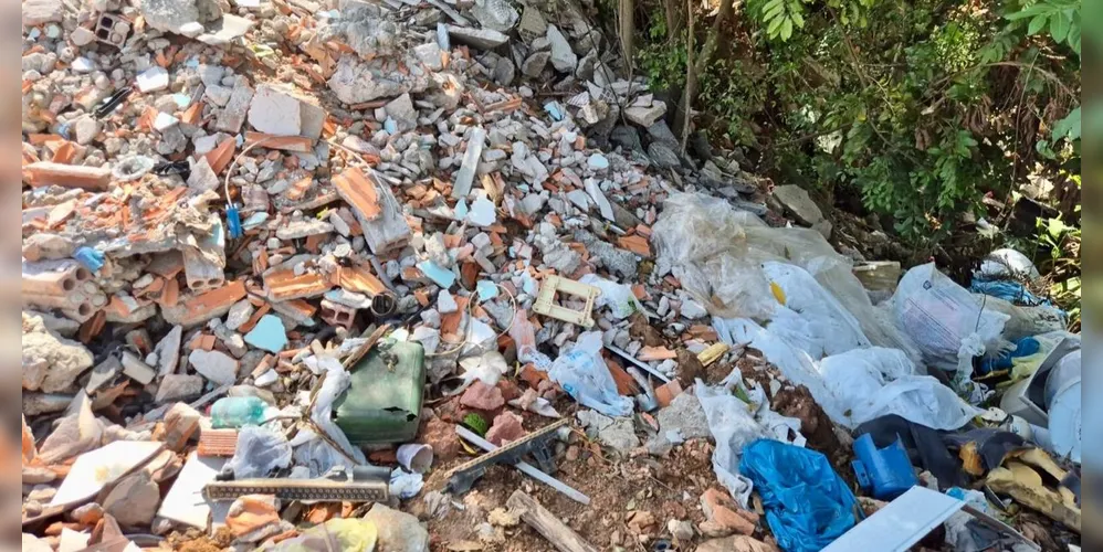 Imagem ilustrativa da imagem PM Ambiental constata descarte irregular de resíduos em Palmeira