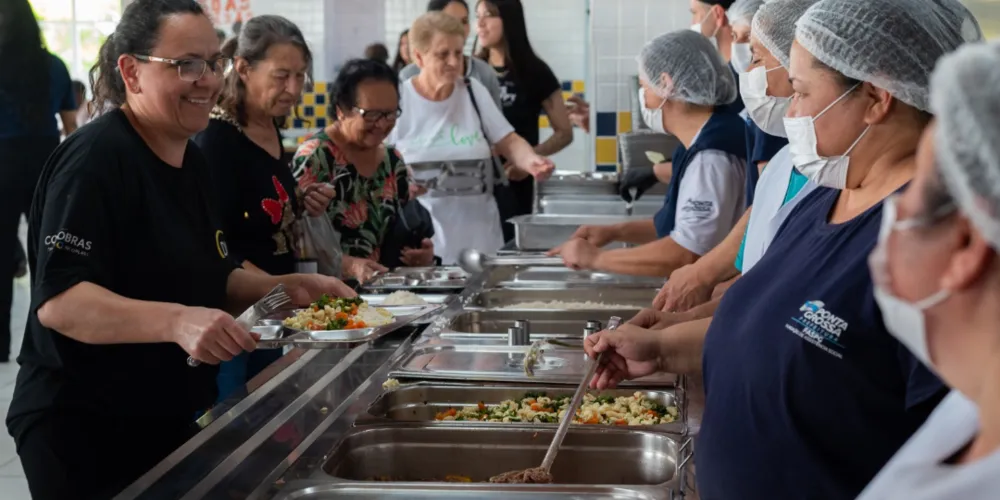 Mais de 500 refeições foram servidas ao público por apenas R$ 5,00