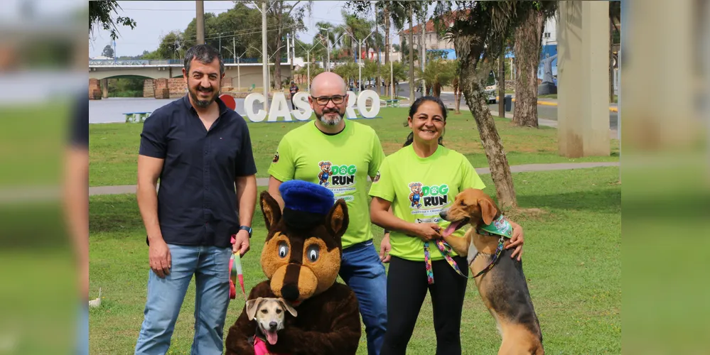 Todos os inscritos receberão uma bandana exclusiva para seus cães