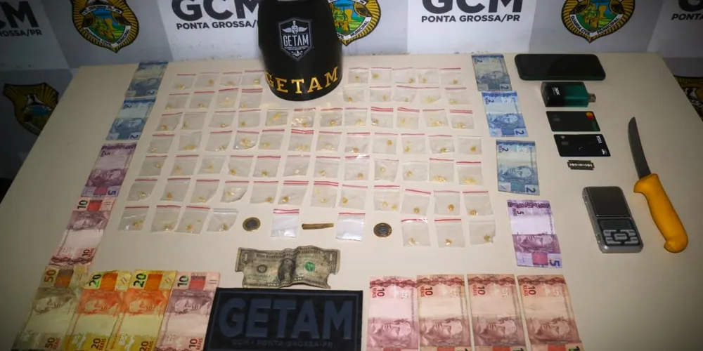 Drogas foram encaminhadas à delegacia do Município