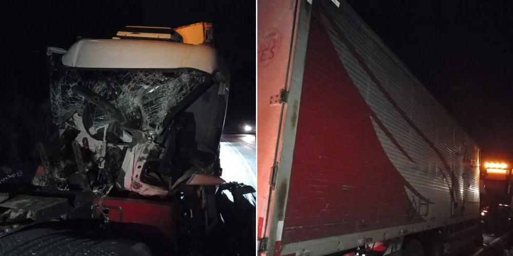 Acidente ocorreu no sentido Ventania - Piraí do Sul