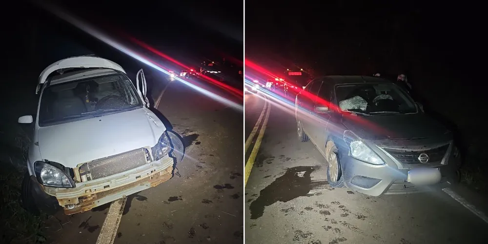 Carros foram removidos por guincho particular