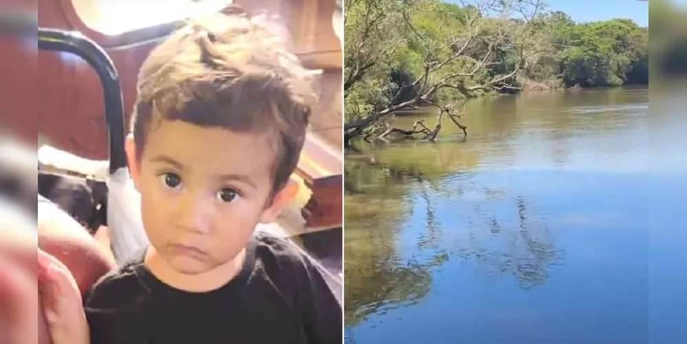 O corpo de Arthur foi encontrado às margens do Rio Tibagi por um pescador