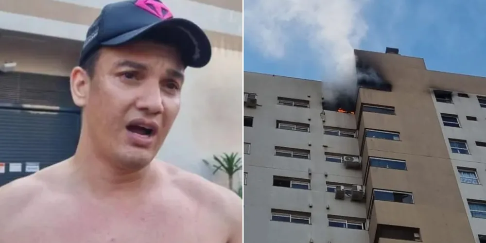 Moradores agiram rapidamente