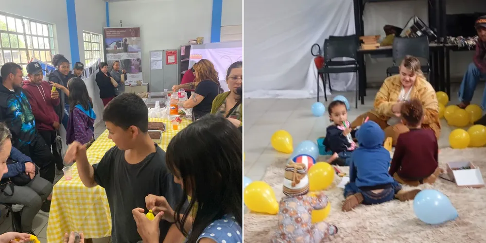 Mais de 40 crianças participaram da festa