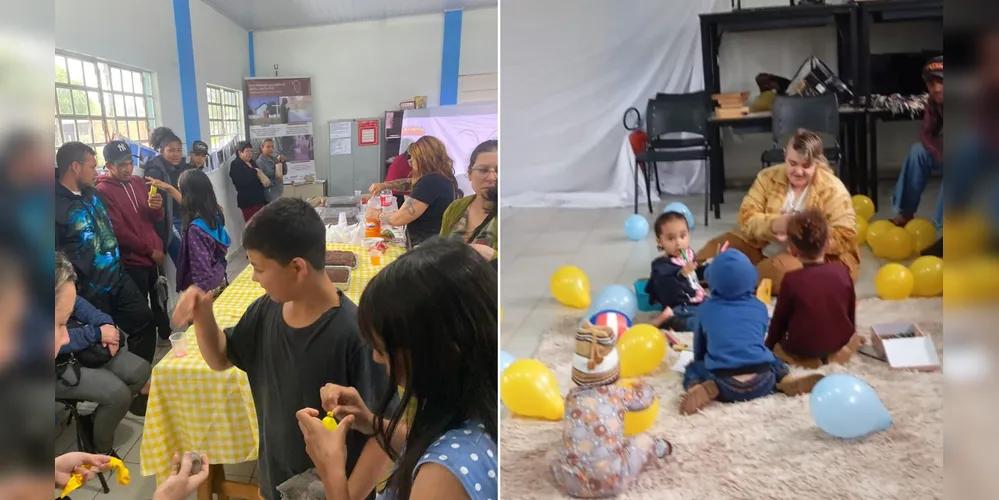 Mais de 40 crianças participaram da festa