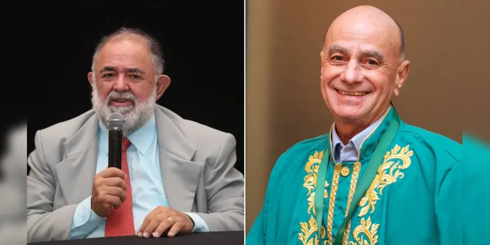 Os autores José Sebastião Fagundes Cunha e Marcos Bahena integram o evento na OAB Ponta Grossa