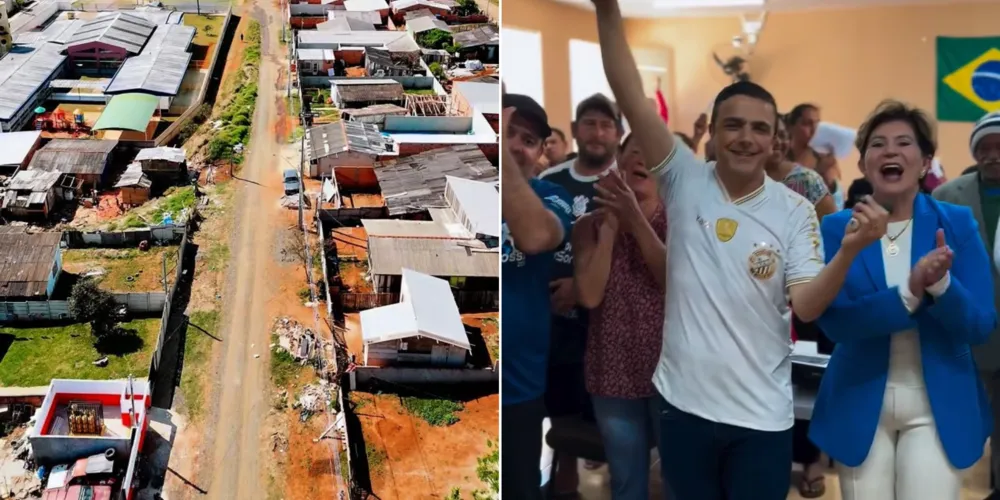 O anúncio foi realizado pelo deputado federal Aliel Machado (PV), ao lado da prefeita Elizabeth Schmidt (União)