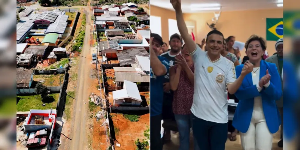 O anúncio foi realizado pelo deputado federal Aliel Machado (PV), ao lado da prefeita Elizabeth Schmidt (União)