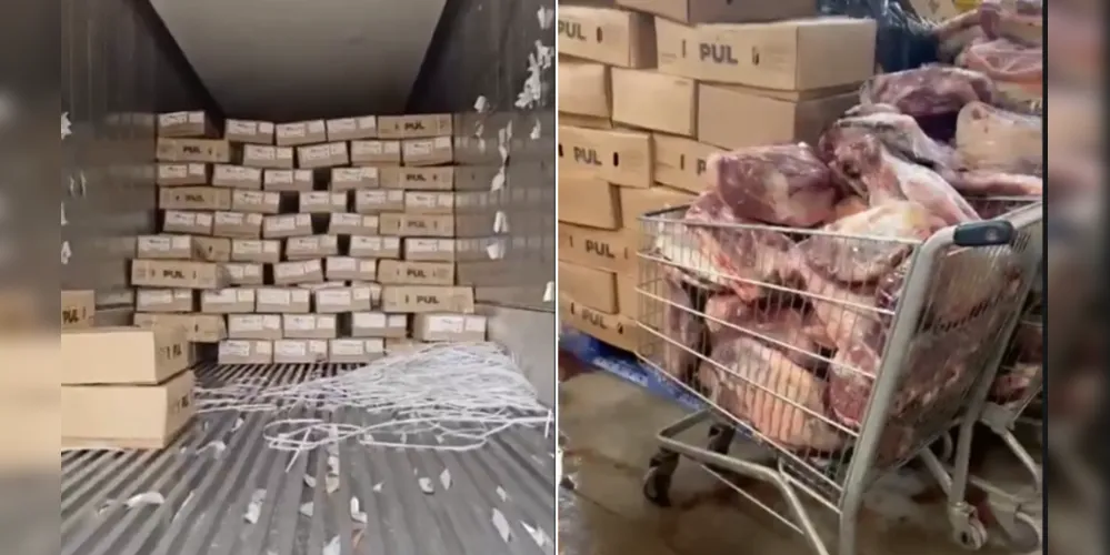 A carga foi recuperada pela Polícia Civil
