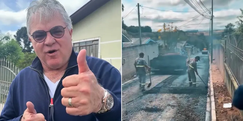 Altamir Sanson destacou as obras