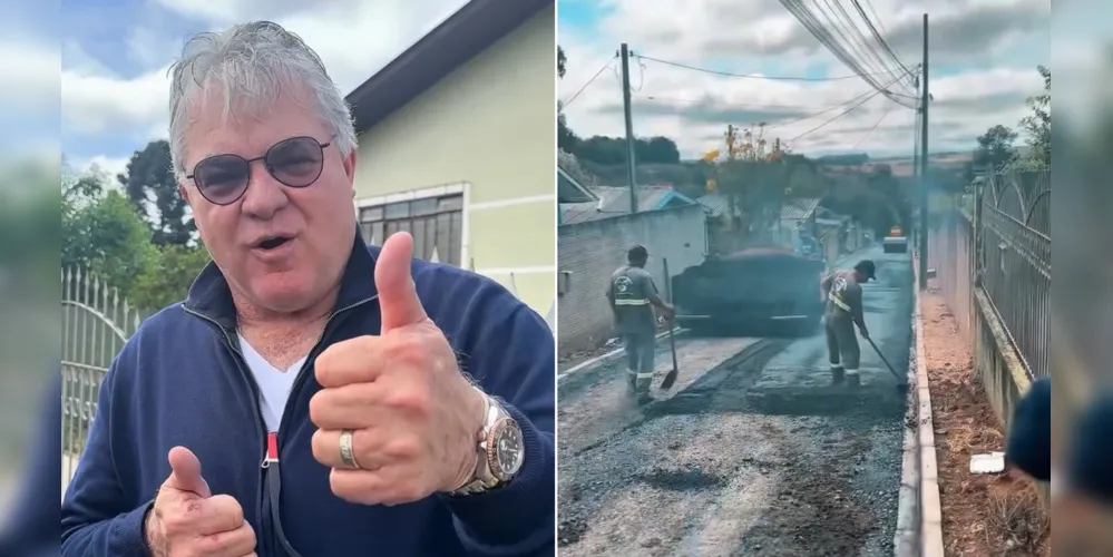 Altamir Sanson destacou as obras