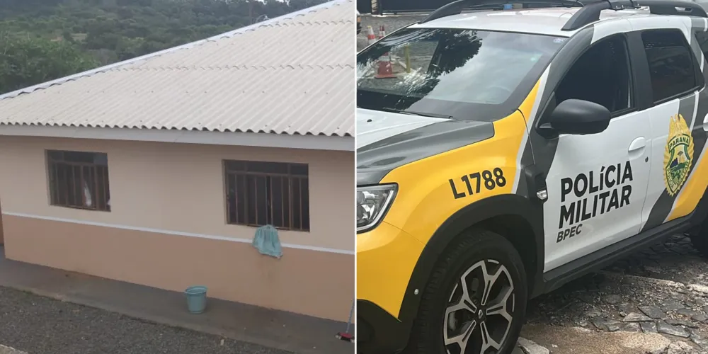 A equipe policial realizou buscas pela região, mas o suspeito não foi localizado