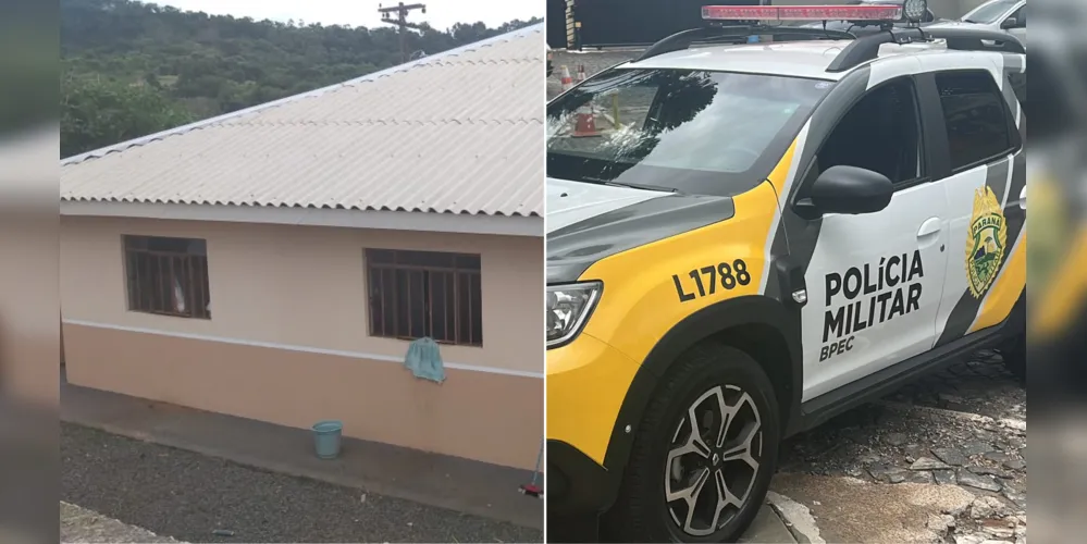 A equipe policial realizou buscas pela região, mas o suspeito não foi localizado