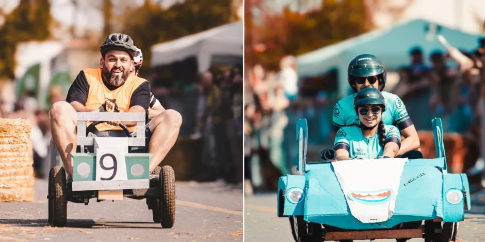 Com grande público e 16 carrinhos inscritos, o evento contou com participantes de várias idades