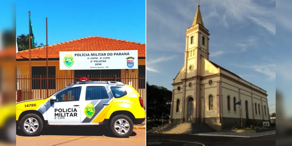 A polícia registrou a ocorrência e o orientou quanto aos procedimentos cabíveis