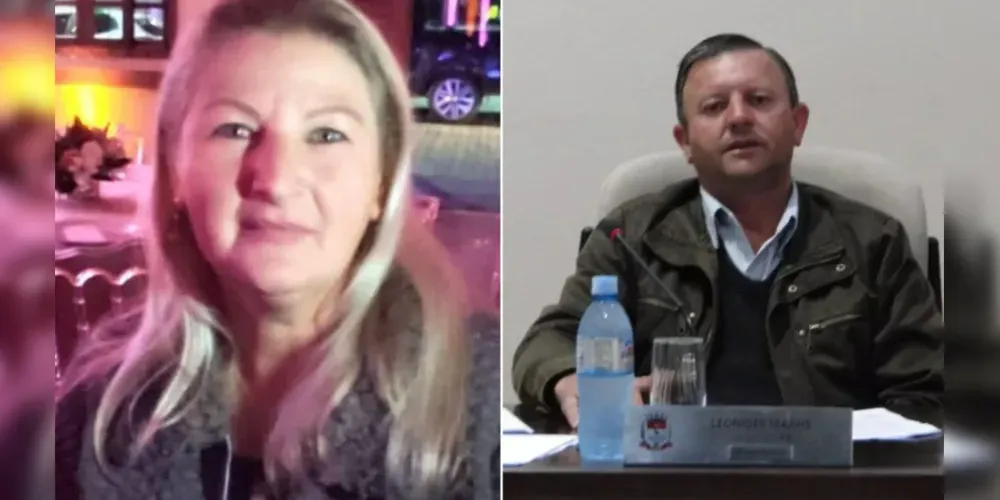 Josicler Pieckocz e  Leonides Maahs