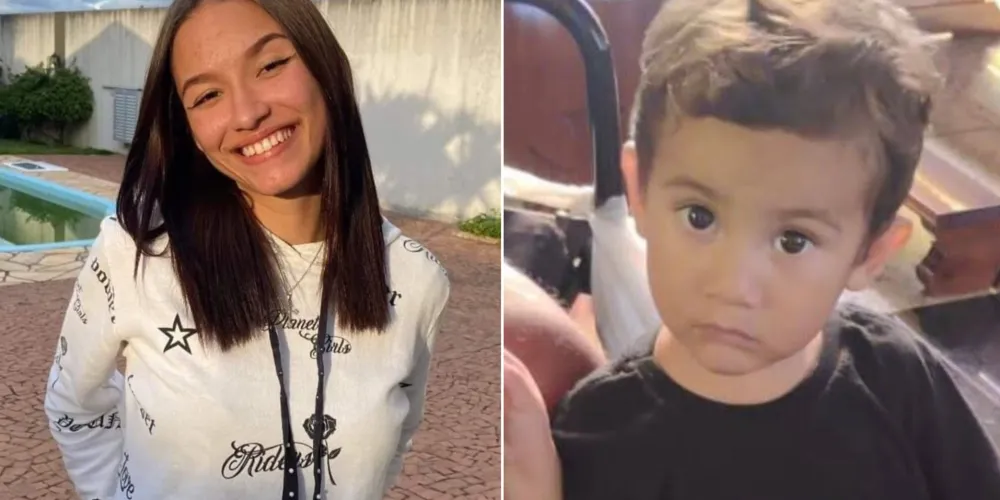 Isis Victoria Mizerski e Arthur da Rosa Carneiro