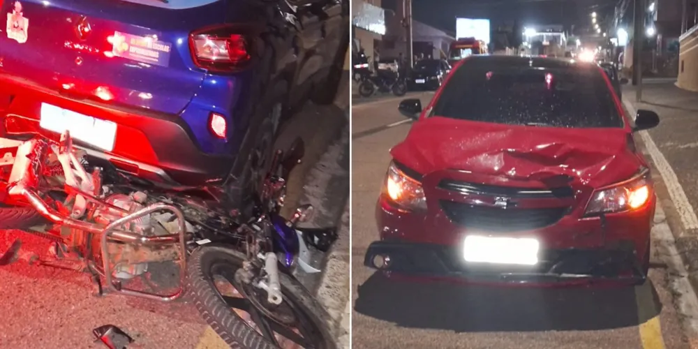 A via estava sinalizada e o local foi preservado até a conclusão dos trabalhos