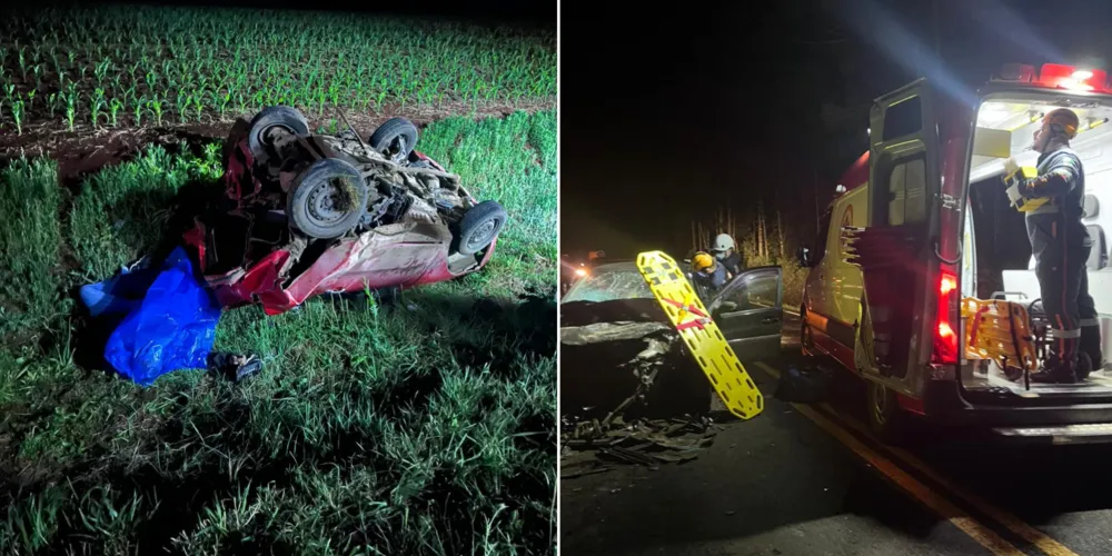 Colisão aconteceu na noite desta sexta-feira (10)