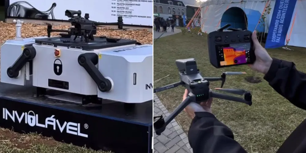 Novo drone da Inviolável, de alta capacidade e alta resistência, de última geração: o DJI Dock Matrice
