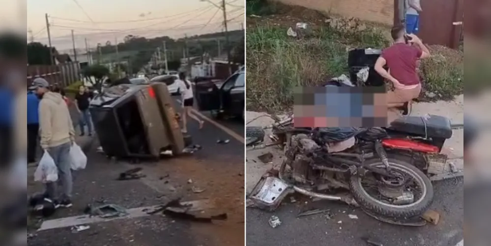 Colisão foi registrada às 18h25