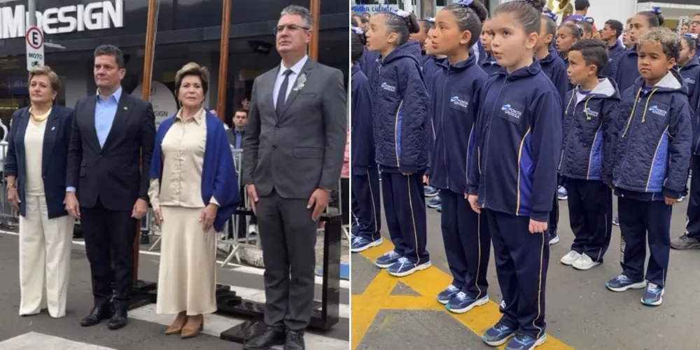 Desfile cívico acontece nesta segunda-feira (15)