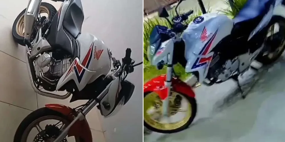 Moto é de edição limitada e é fácil de identificar para a obtenção de novas informações, afirma a vítima